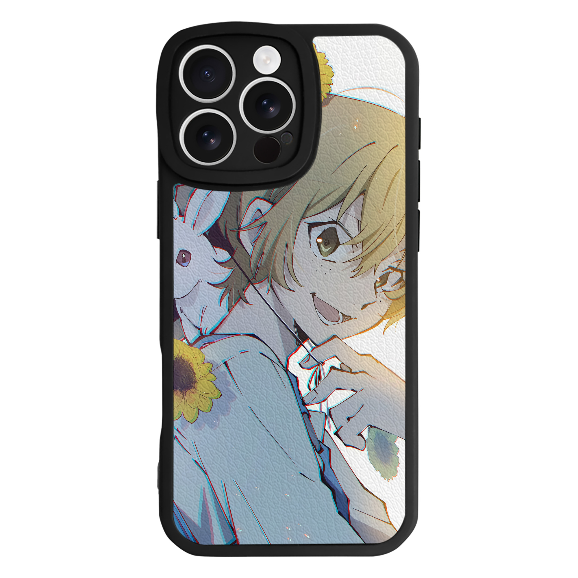 （画像用） 文豪ストレイドッグス Bungo Stray Dogs 【iPhone 16シリーズ対応】シリコンスマホケース（レザー調） 材質：シリコン